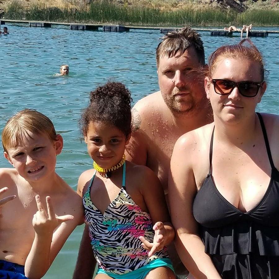 Hanging out at the Lake in Idaho July 2017