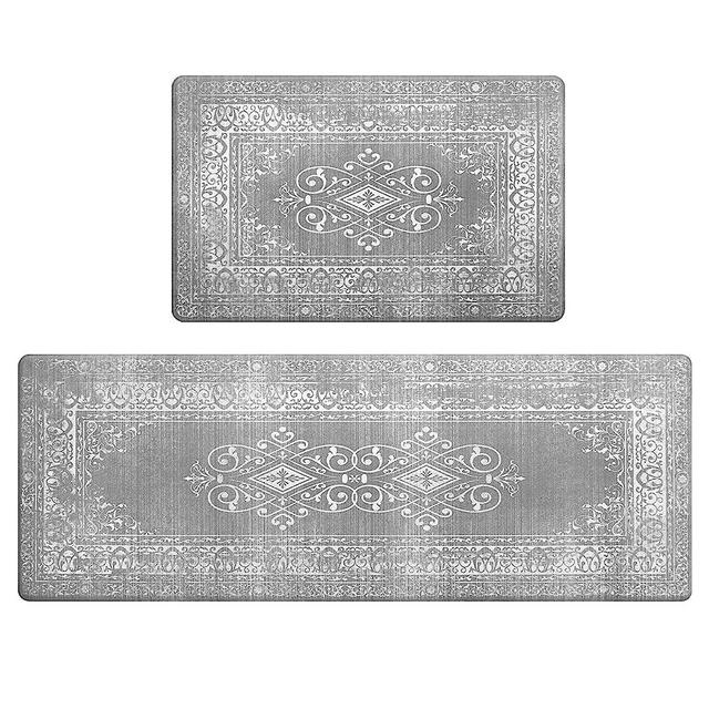 ROTTOGOON Kitchen Floor Mat Set of 2, Cushioned Anti Fatigue