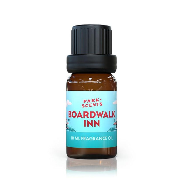Boardwalk Inn Fragrance Oil for Water-Based Diffusers | Authentic Disney Resort Scent | 10 ml with Euro Dropper | Infuses Boardwalk Inn Lobby Aroma | Highly Accurate