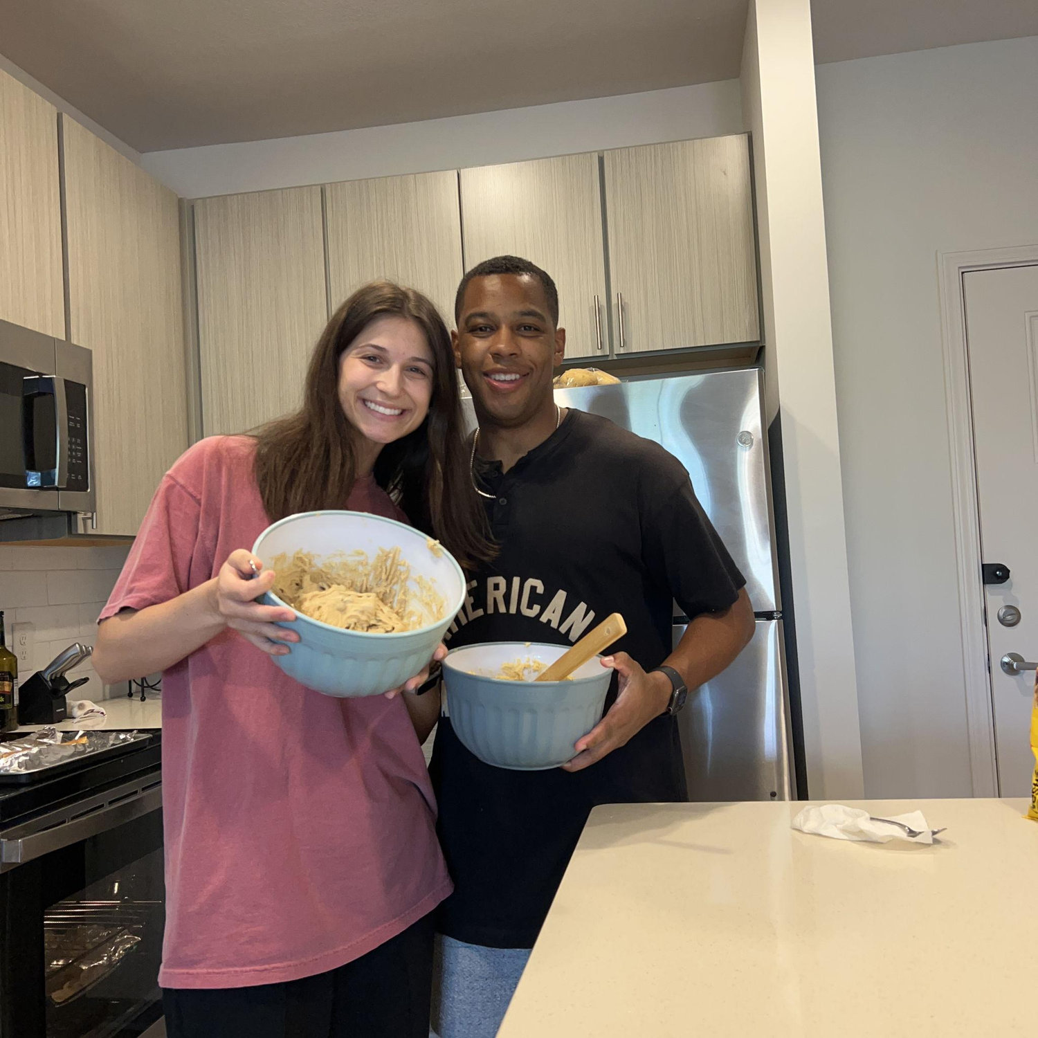 Baking cookies from scratch