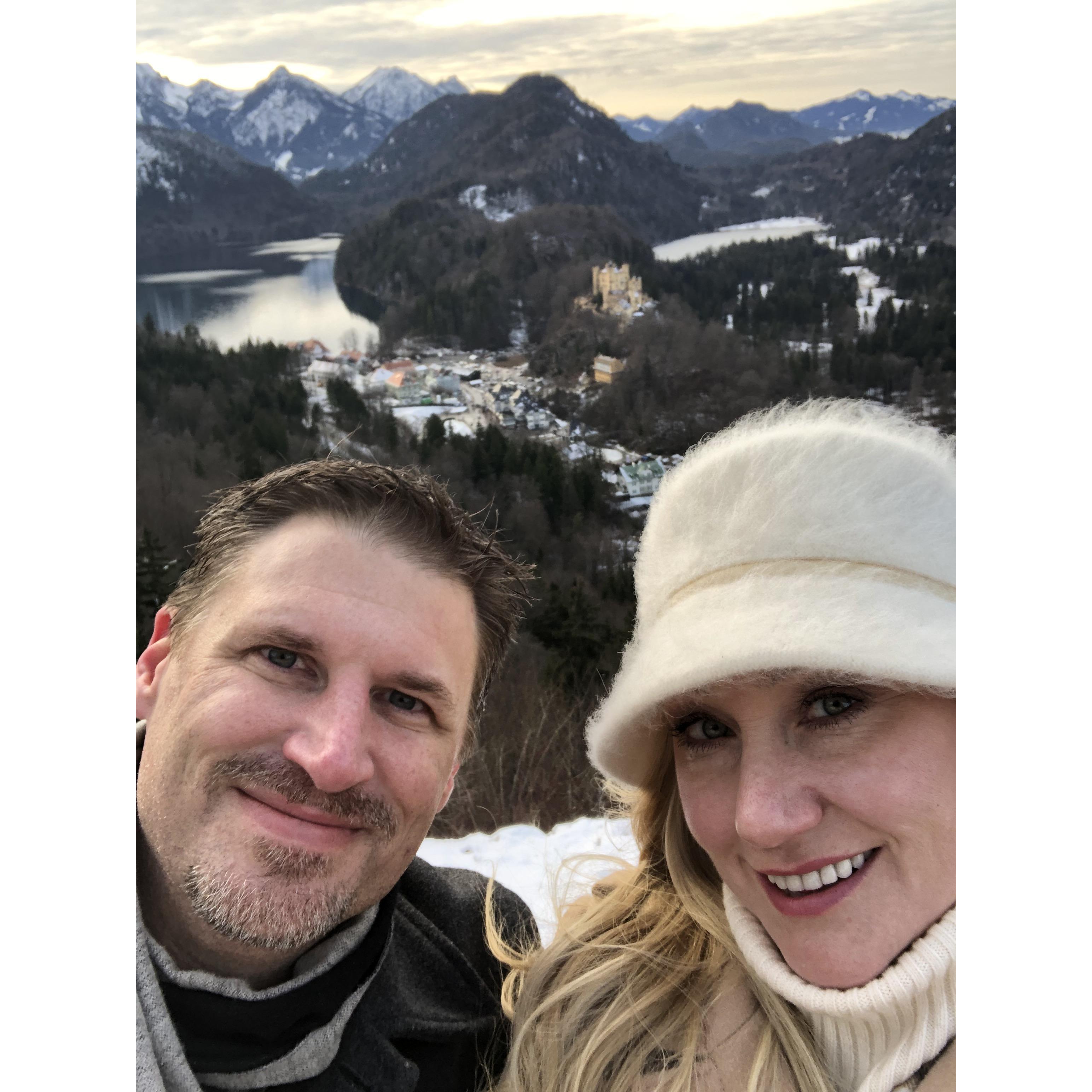 Village of Hohenschwangau, Southern Bavaria, Germany
