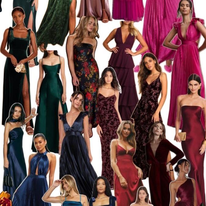 Our dress code will be black tie optional/formal.

Ladies: Elegant, floor-length dresses in deep jewel tones such as emerald, sapphire, ruby, or amethyst will perfectly suit the evening’s style.