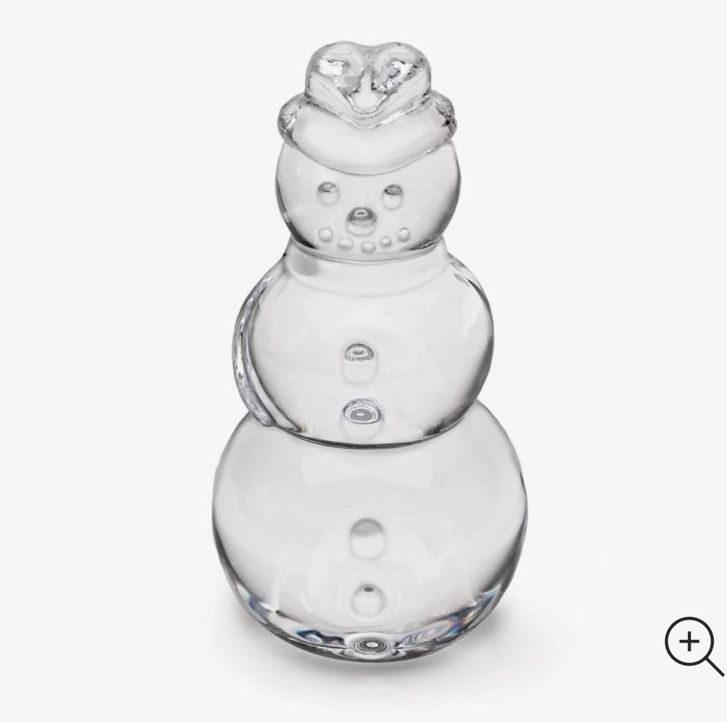 Simon Pearce Medium Snowman