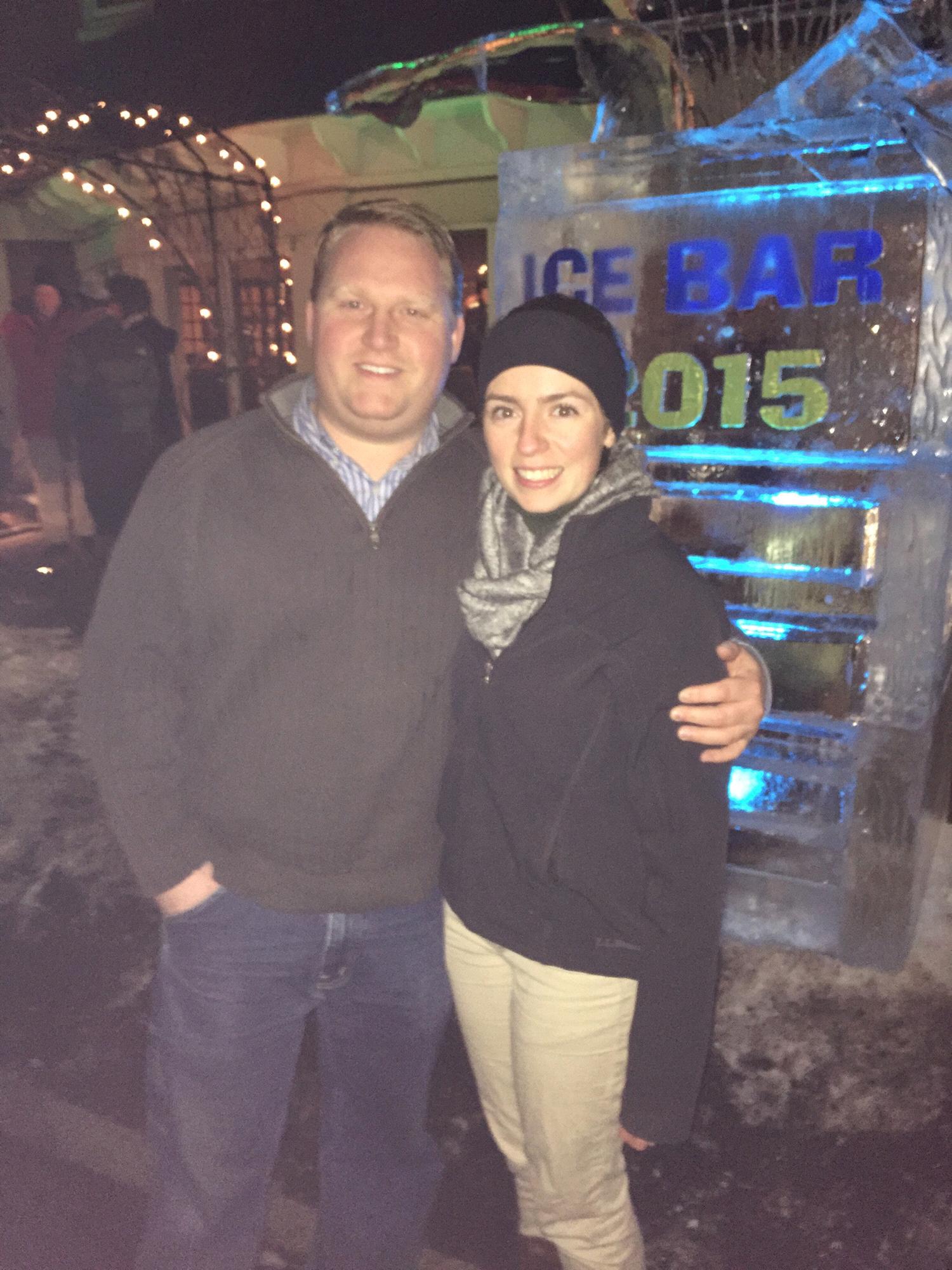 Ice Bar at Portland Harbor Hotel 2015