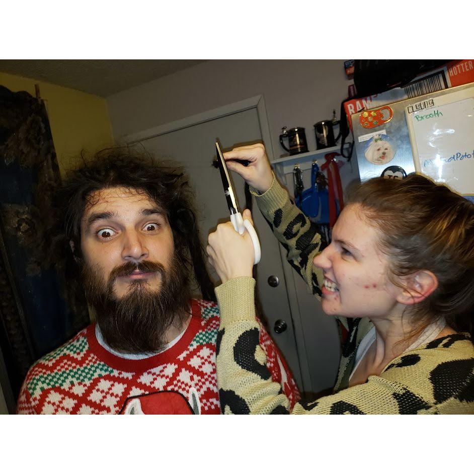 This whole ambiance describes our goofy relationship so well. - 12/3/21