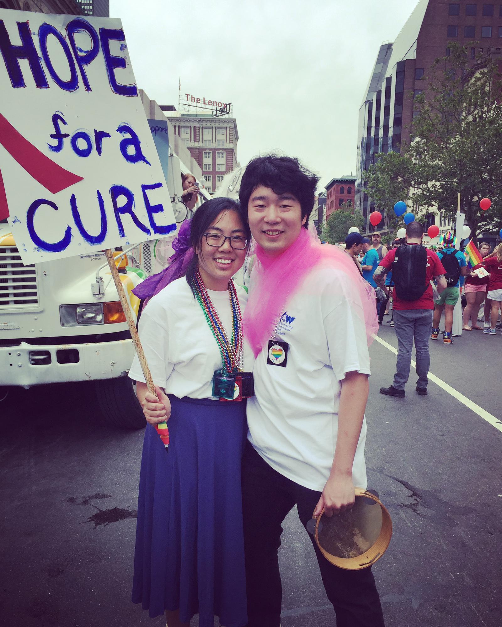 Boston Pride Walk. 2015