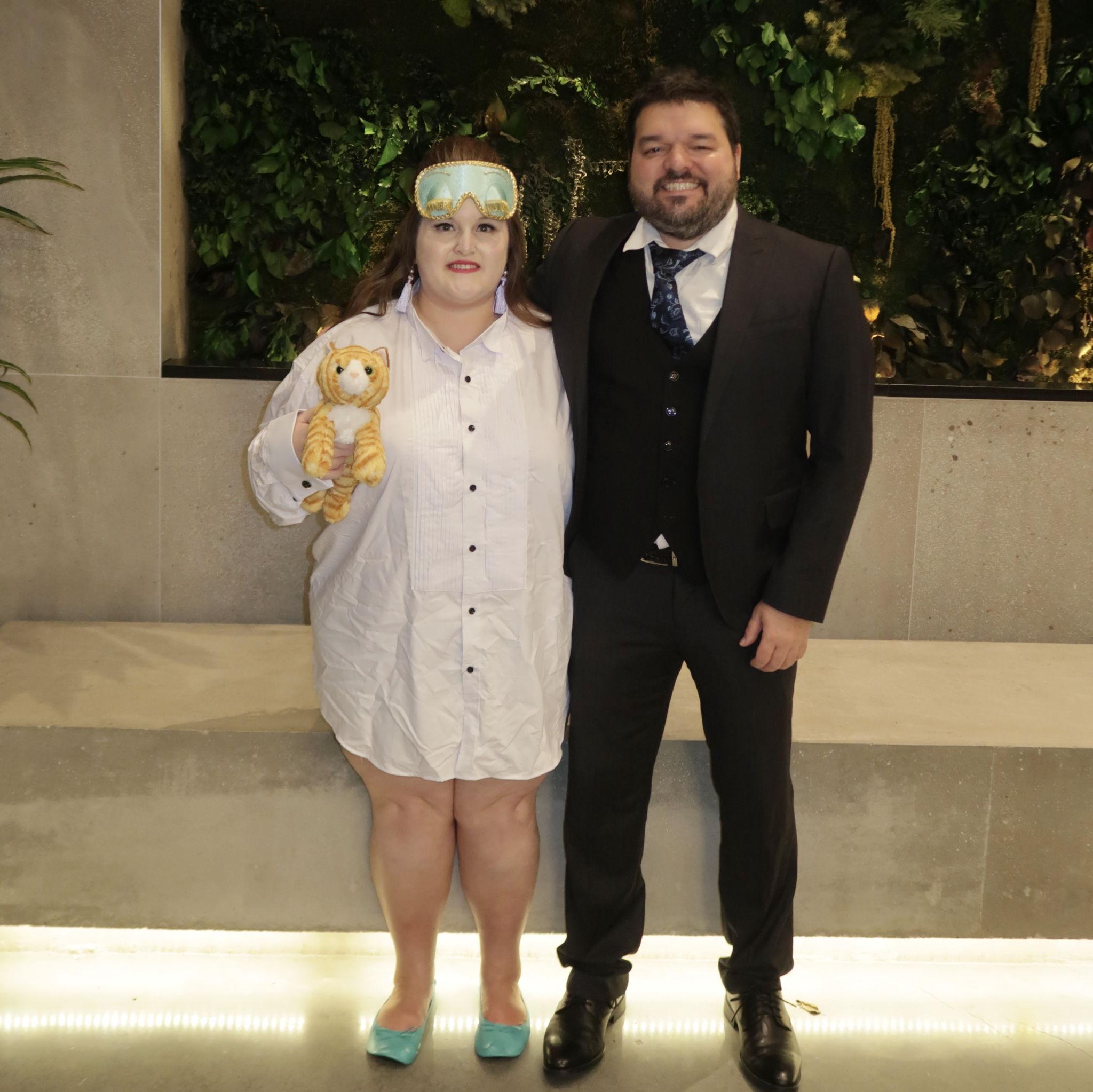 Halloween 2025 as Holly Golightly and Paul Varjak!