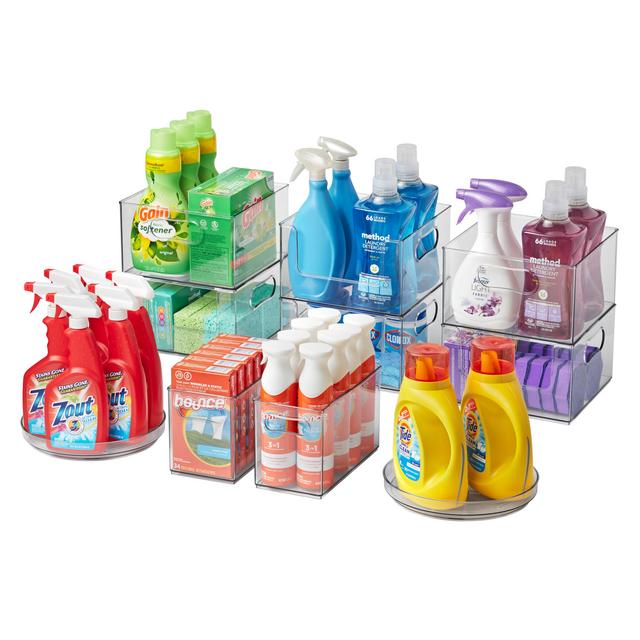 The Home Edit 10 Piece Laundry Edit, Plastic Modular Storage System