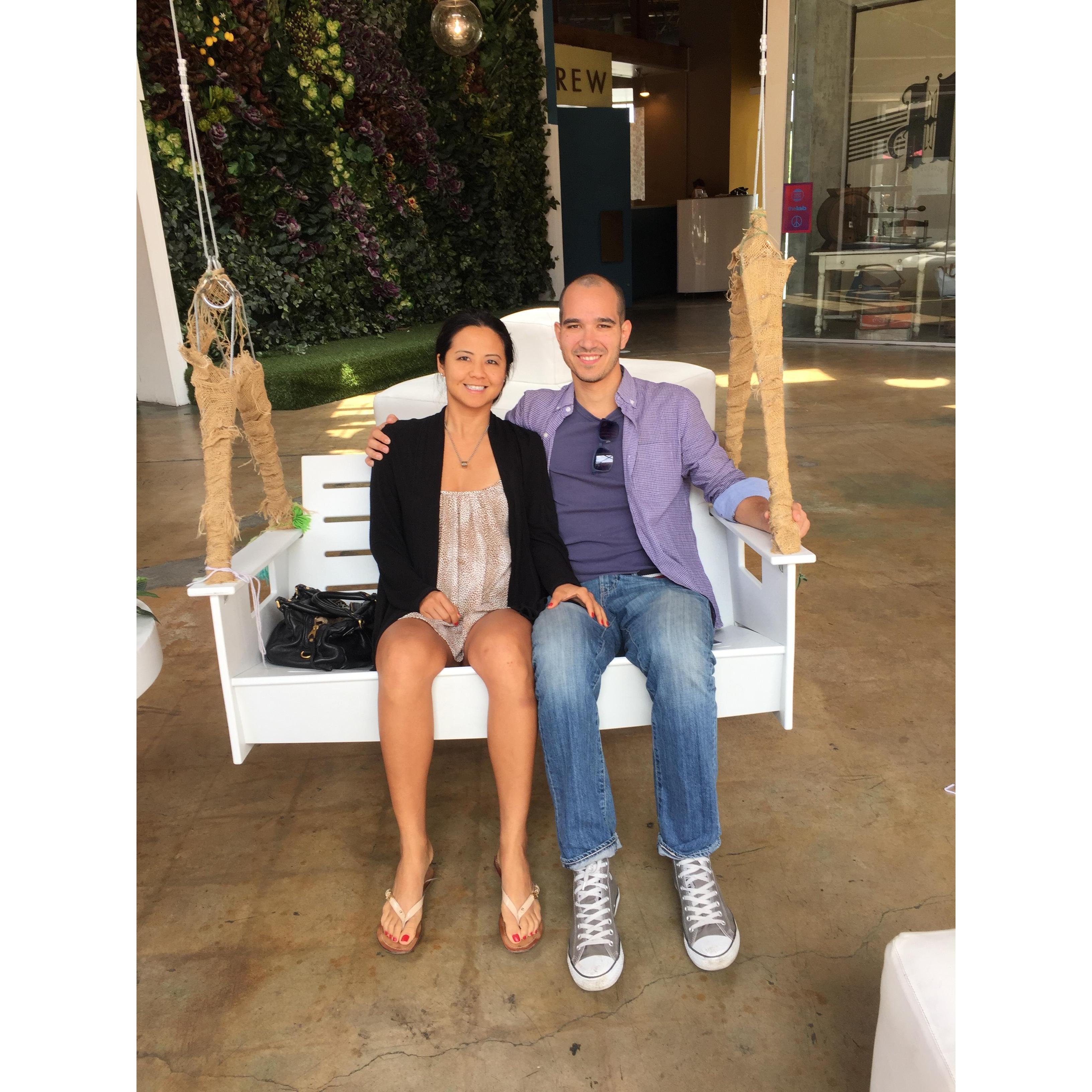 Our first overnight date to Orange County