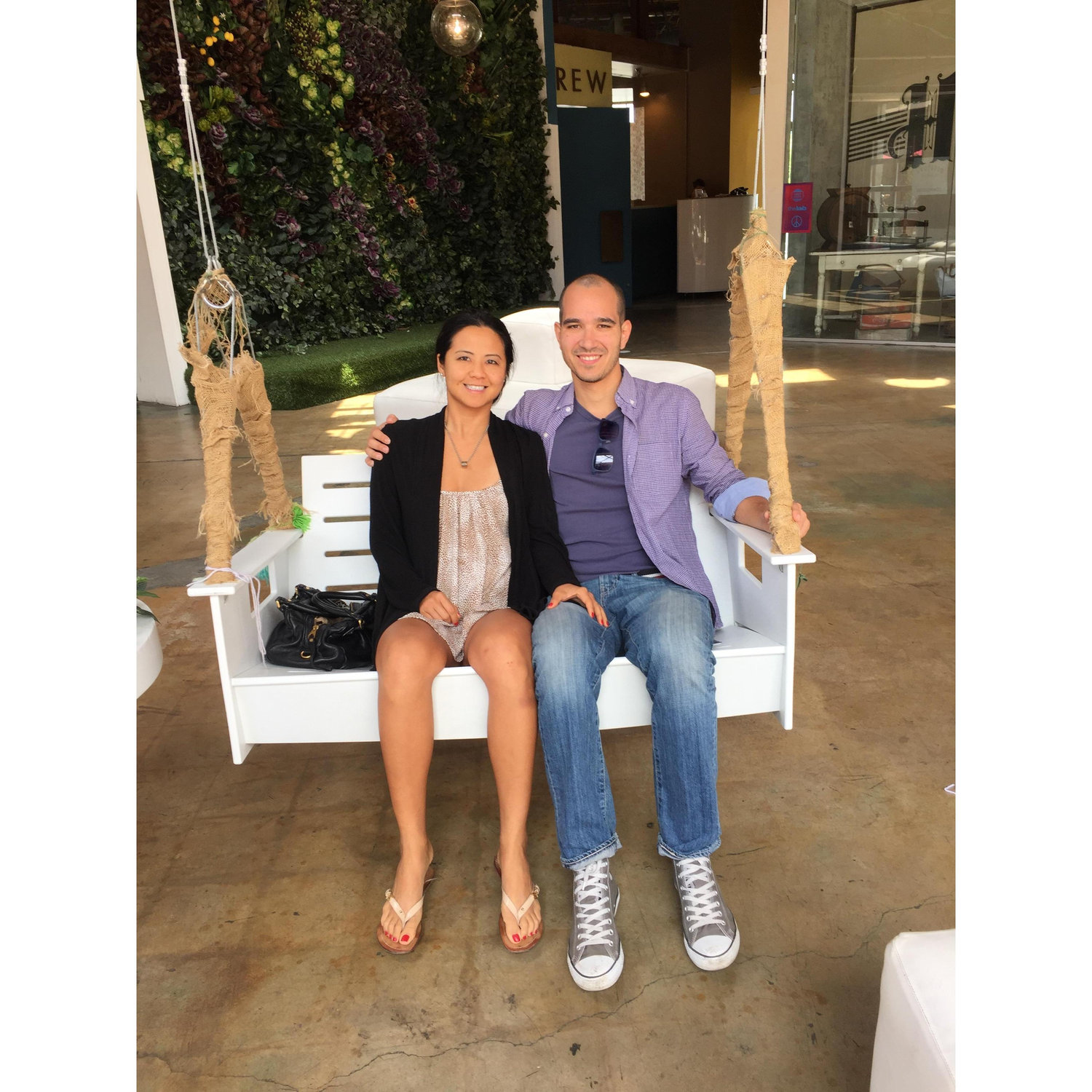 Our first overnight date to Orange County