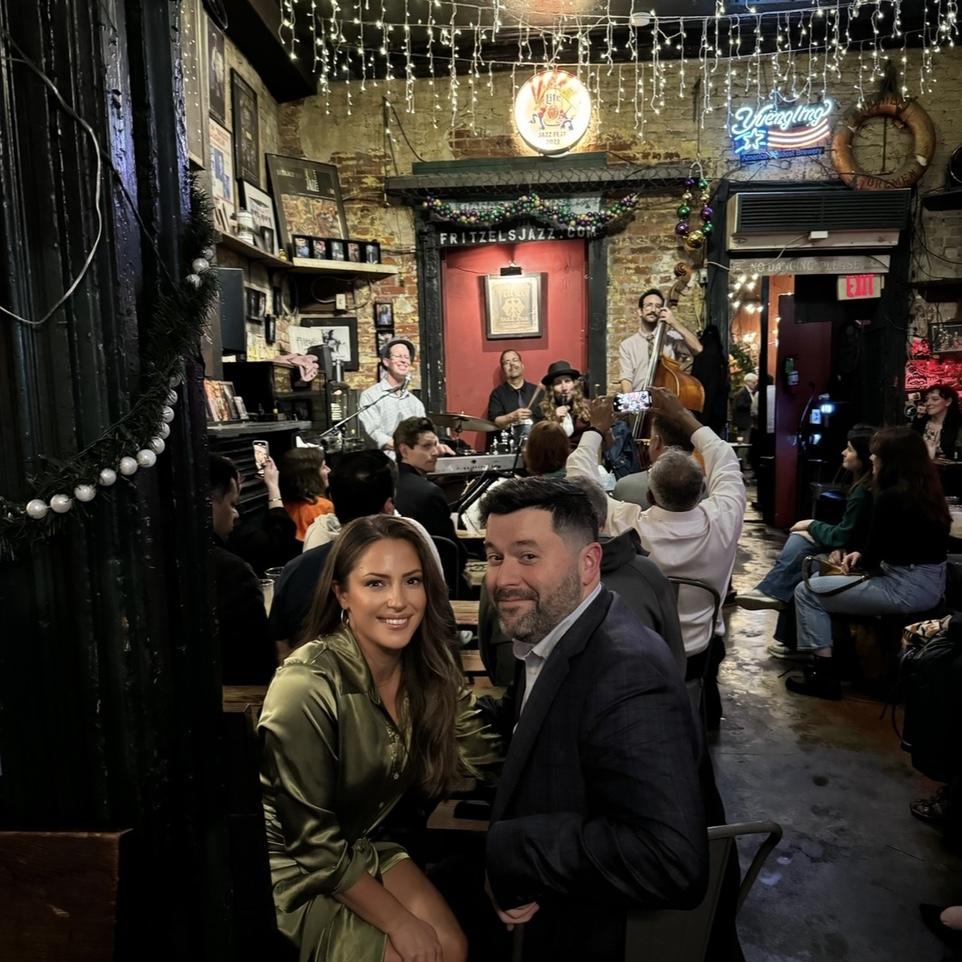 Our favorite jazz club in New Orleans, Fritzels