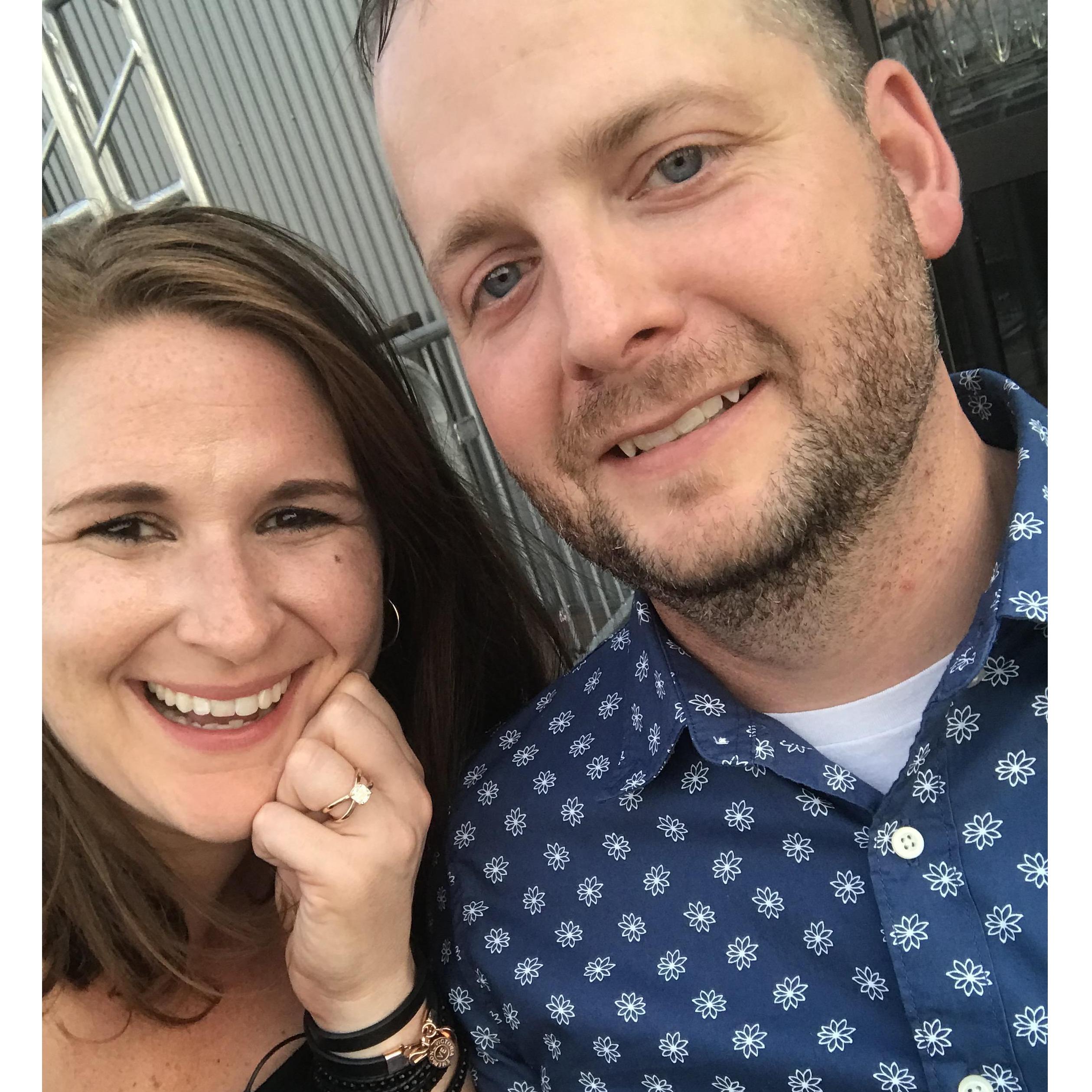 Engaged in Nashville... July 11, 2019!