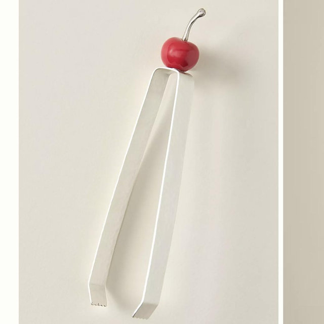 Garnish Tongs - Silver, One Size