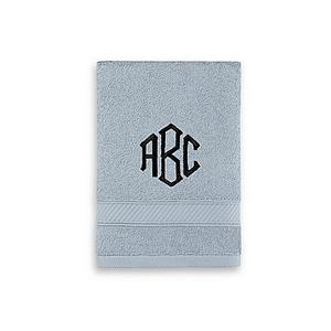 Wamsutta® Personalized Hygro® Duet Hand Towel in Glacier