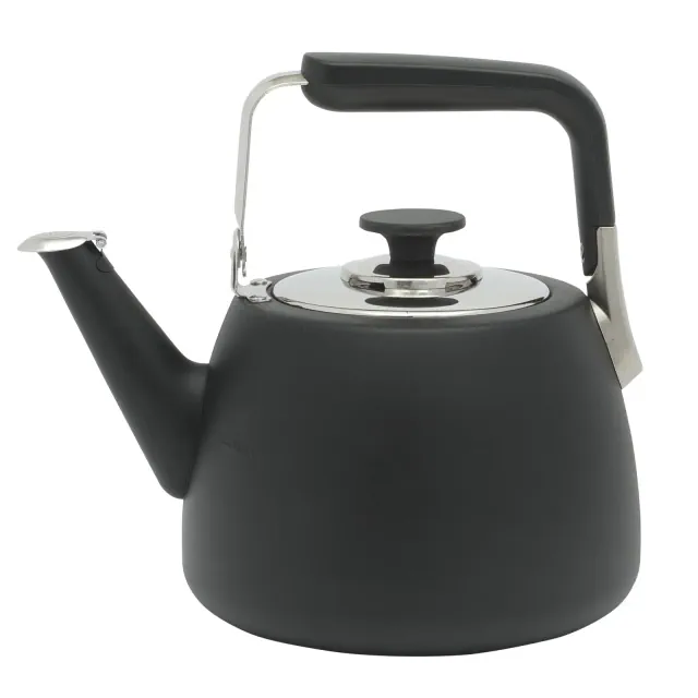SKE SPECIALTEA 1.9 QT TEAKETTLE ELECTROLYSIS INT - BAKELITE HANDLE & KNOB - MATT BLACK