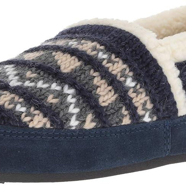 Acorn Women’s Moc Slippers with Comfortable Cloud-Like Feel, Soft and Cozy Uppers and Non-Slip Sole