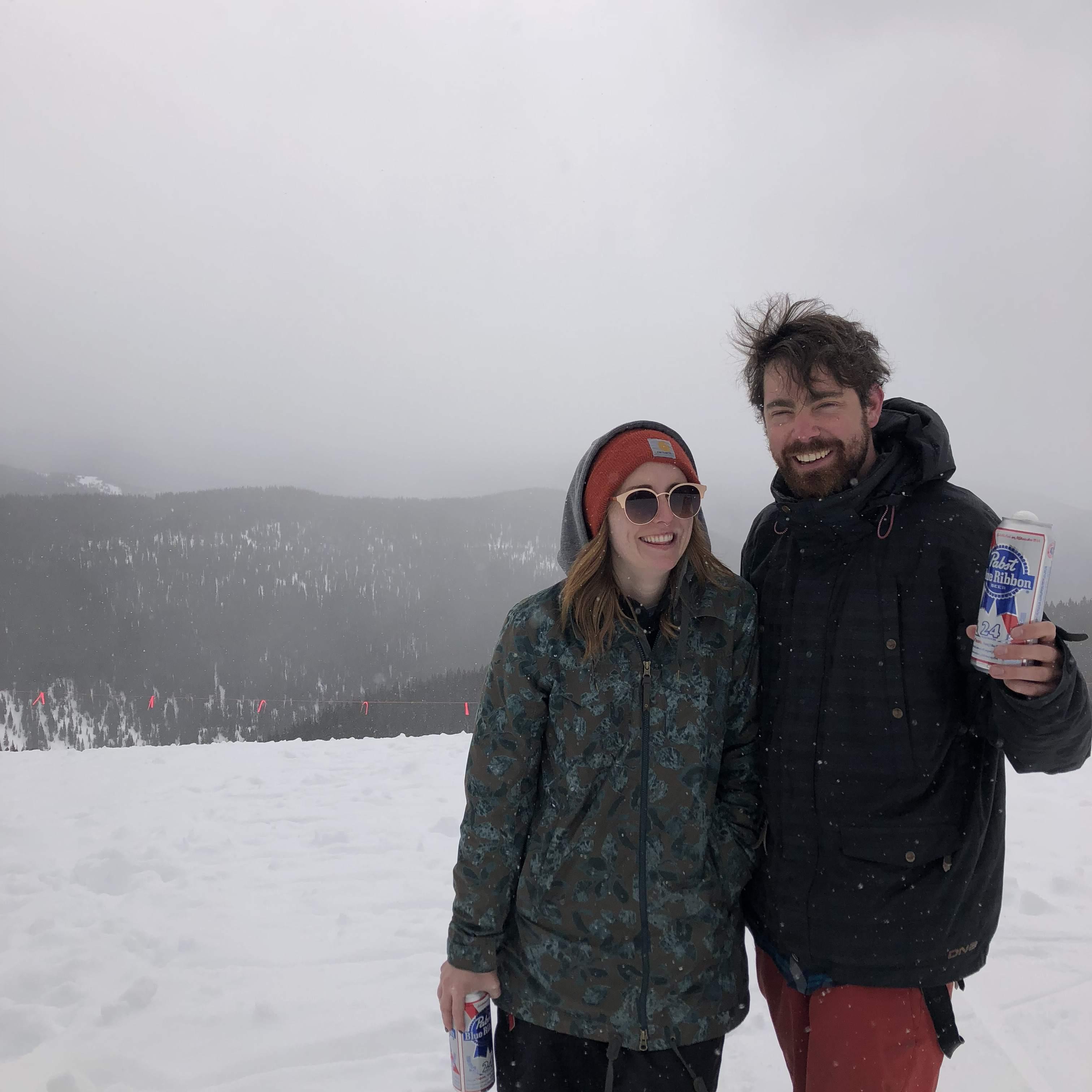 First ski day together