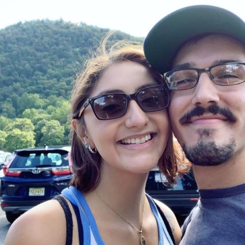 First moment together at Bear Mountain, and making our relationship official!