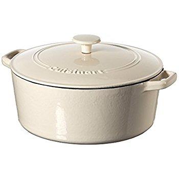 Lodge EC7D33 Enameled Cast Iron Dutch Oven, 7.5-Quart, Caribbean Blue