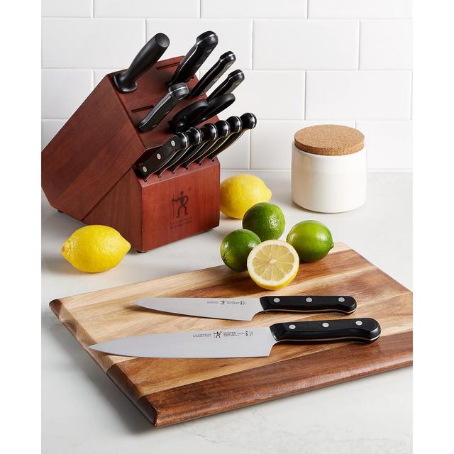 J.A. Henckels International Solution 15-Pc. Knife Block Set