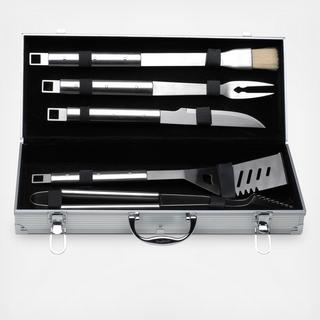 Essentials BBQ Set and Case, 6 piece