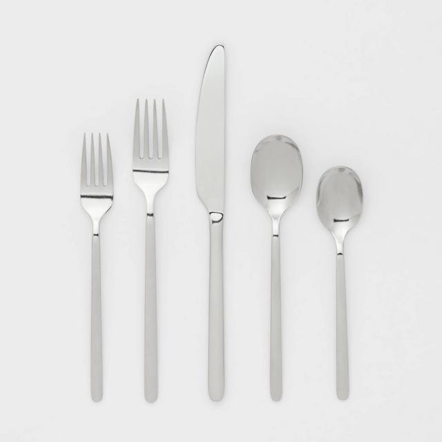 20pc Stainless Steel Silverware Set - Room Essentials™