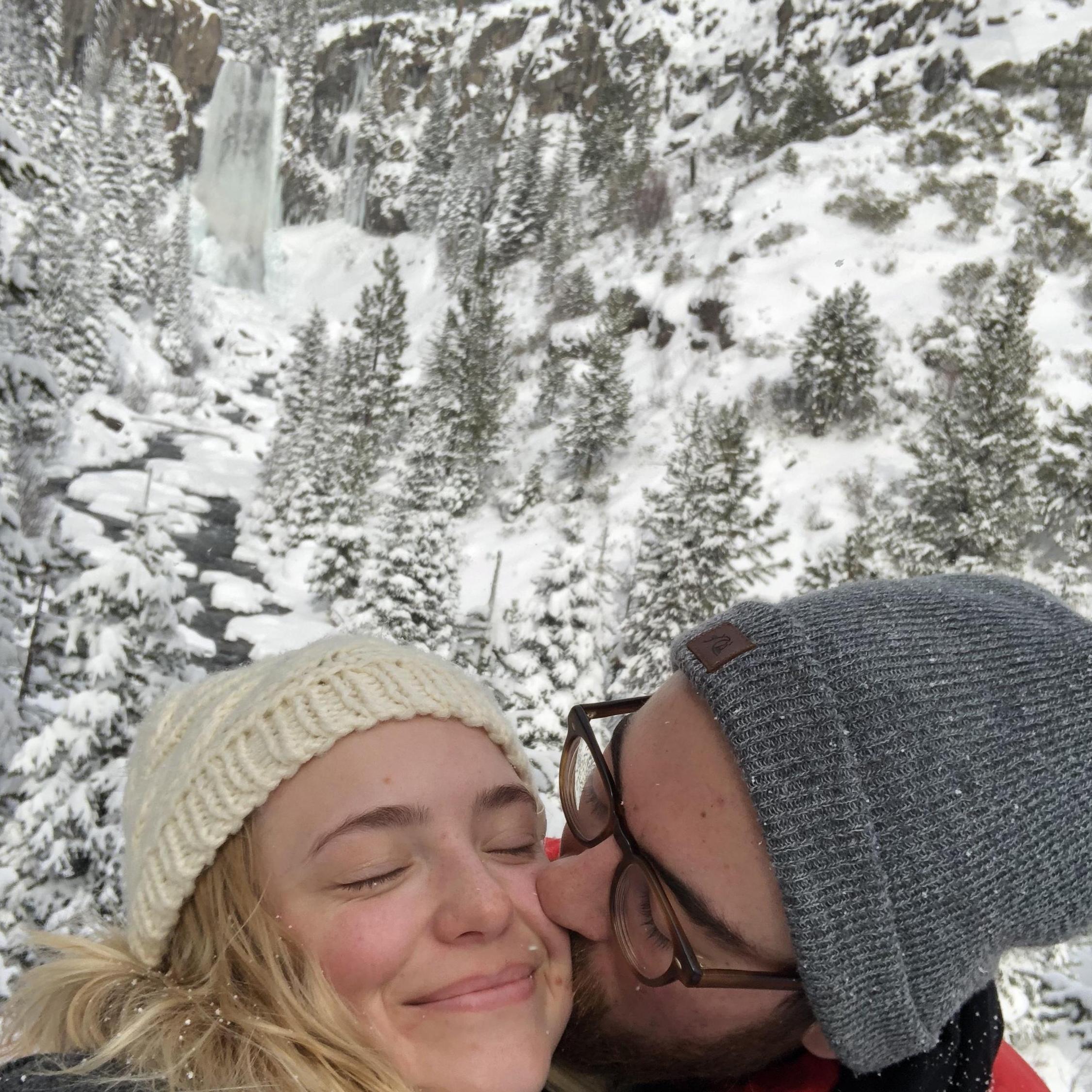 Waterfall hike in Bend, Oregon