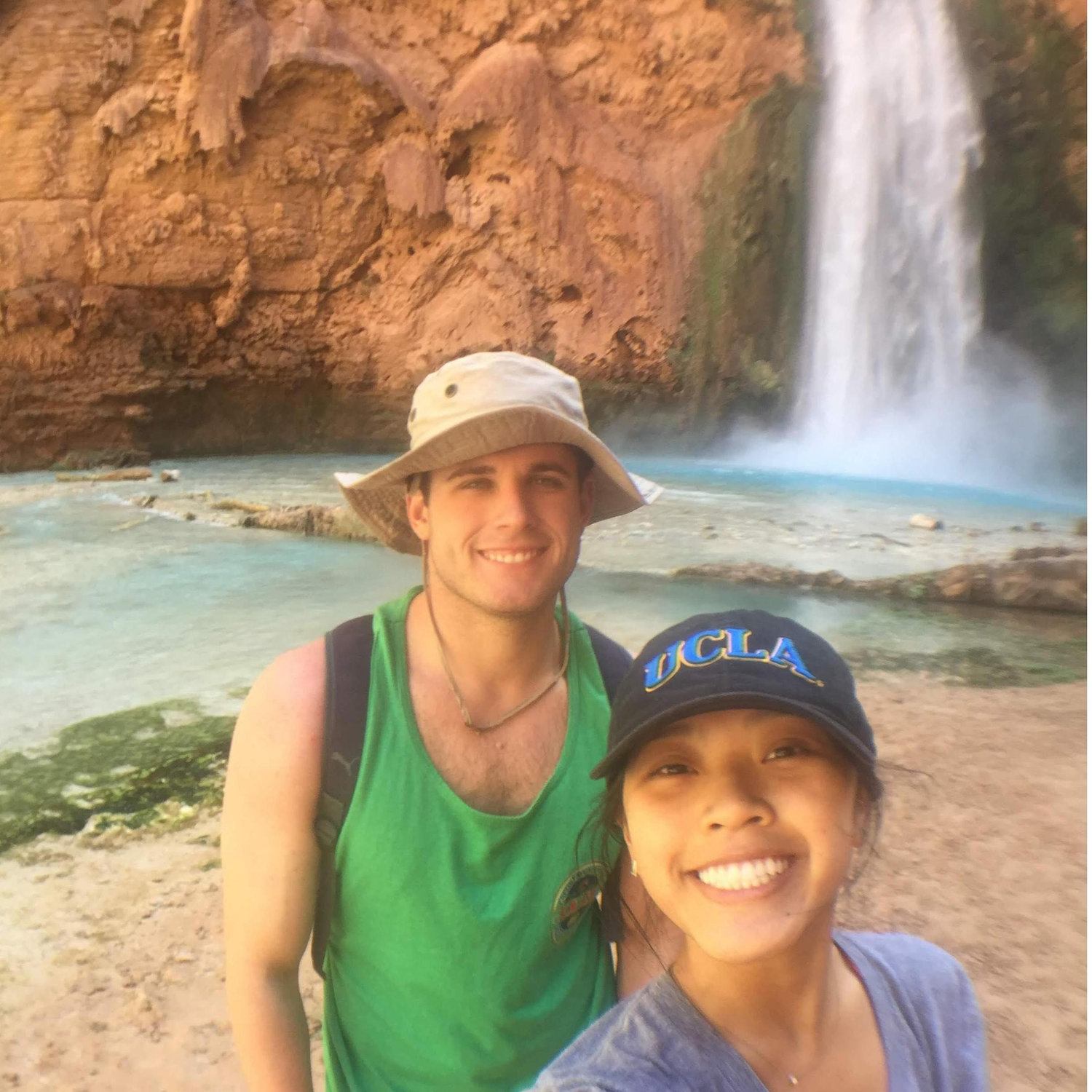 Spent Spring Break backpacking through the Grand Canyon to Havasupai. March 2015