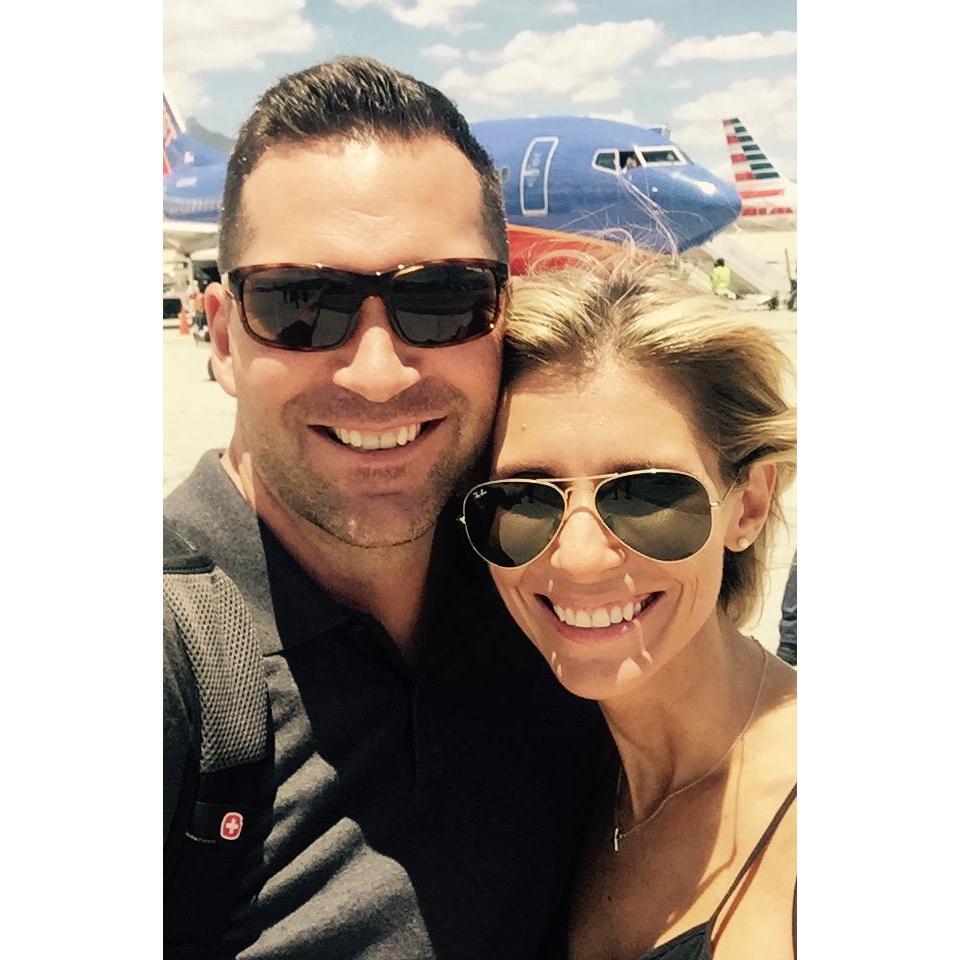 Our first trip to Cabo for Bryan's birthday August 2017.