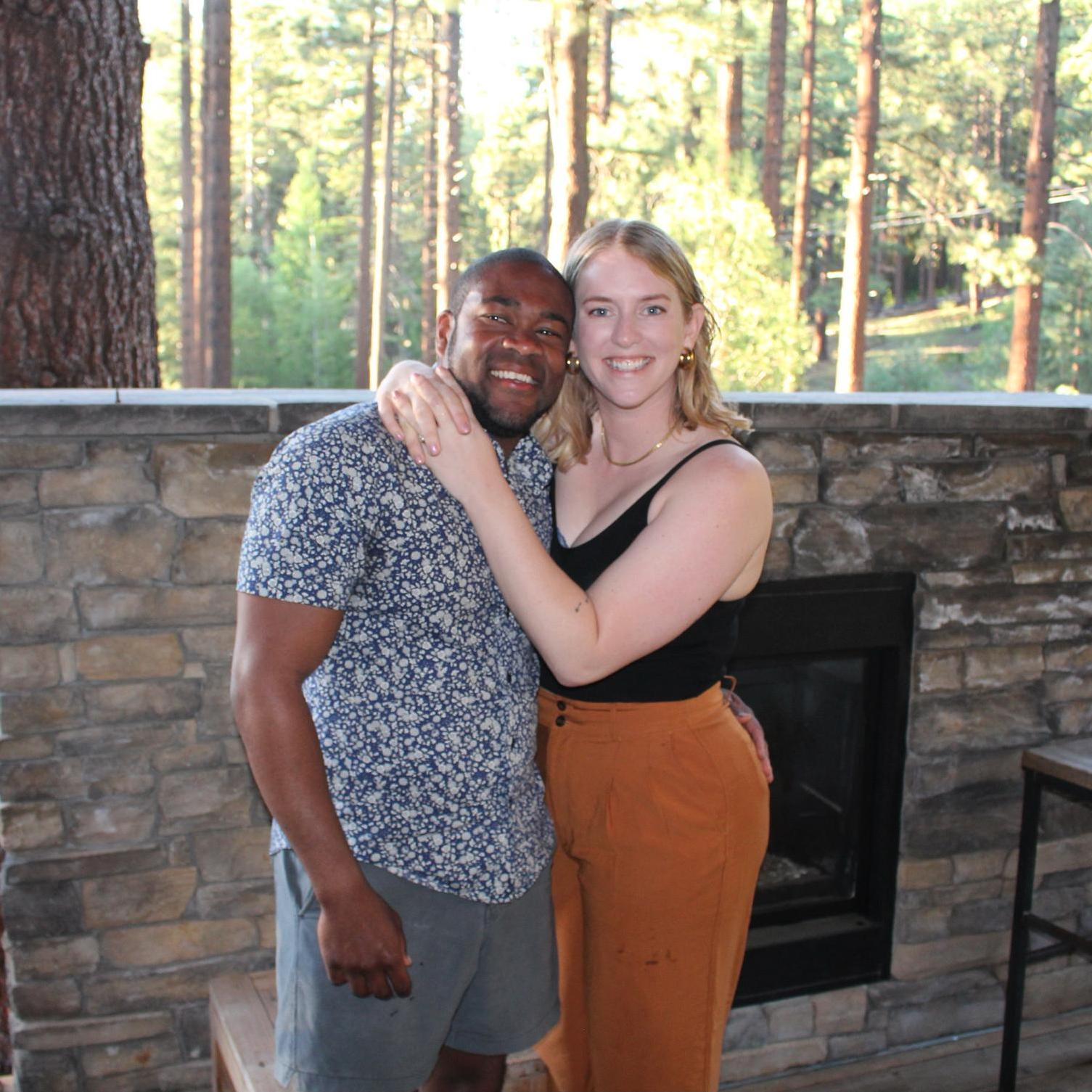 Celebrating Bomani's 31st in Lake Tahoe