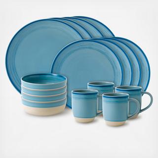 Solid 16-Piece Dinnerware Set, Service for 4