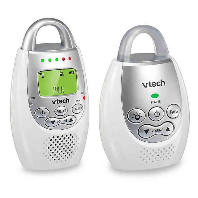 VTech DM221 Digital Audio Baby Monitor with Talk-Back Intercom System