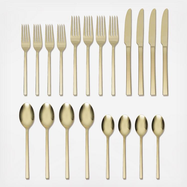 Oneida, Allay 20-Piece Everyday Flatware Set, Service For 4 | Zola