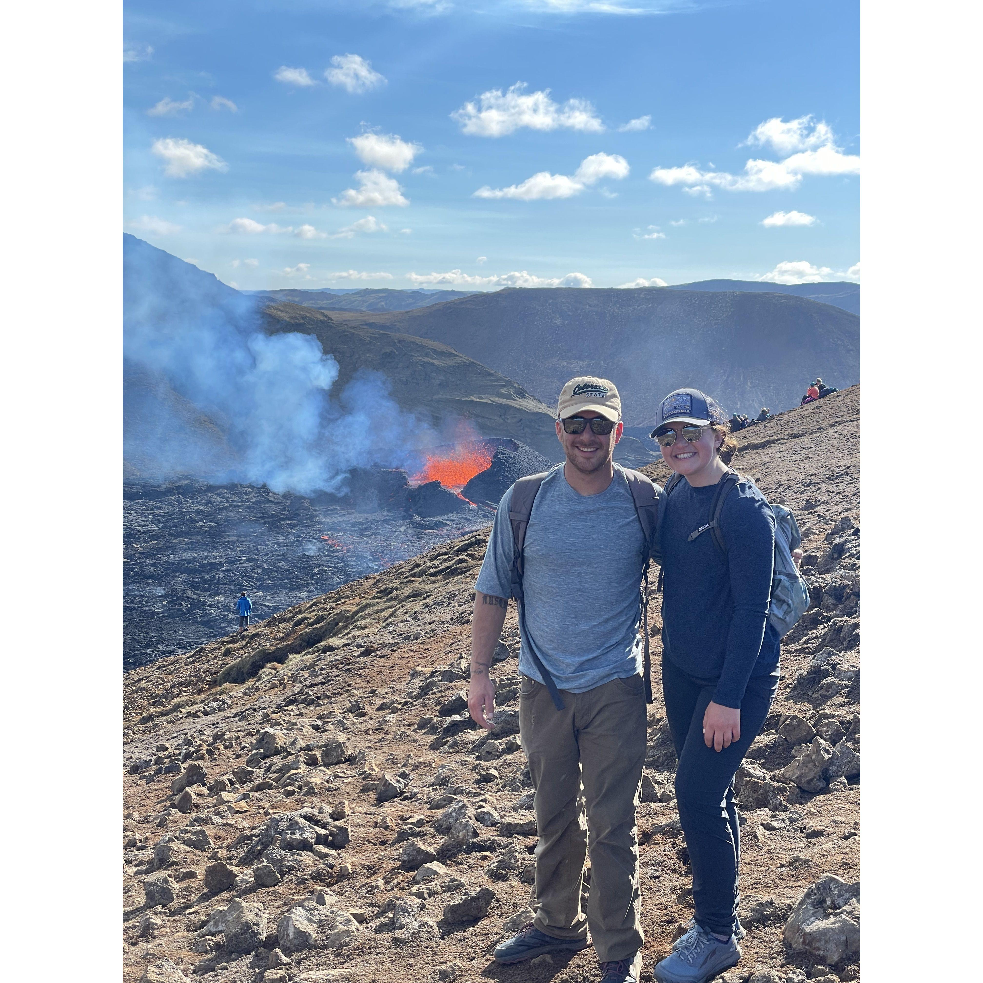 Volcano in Iceland