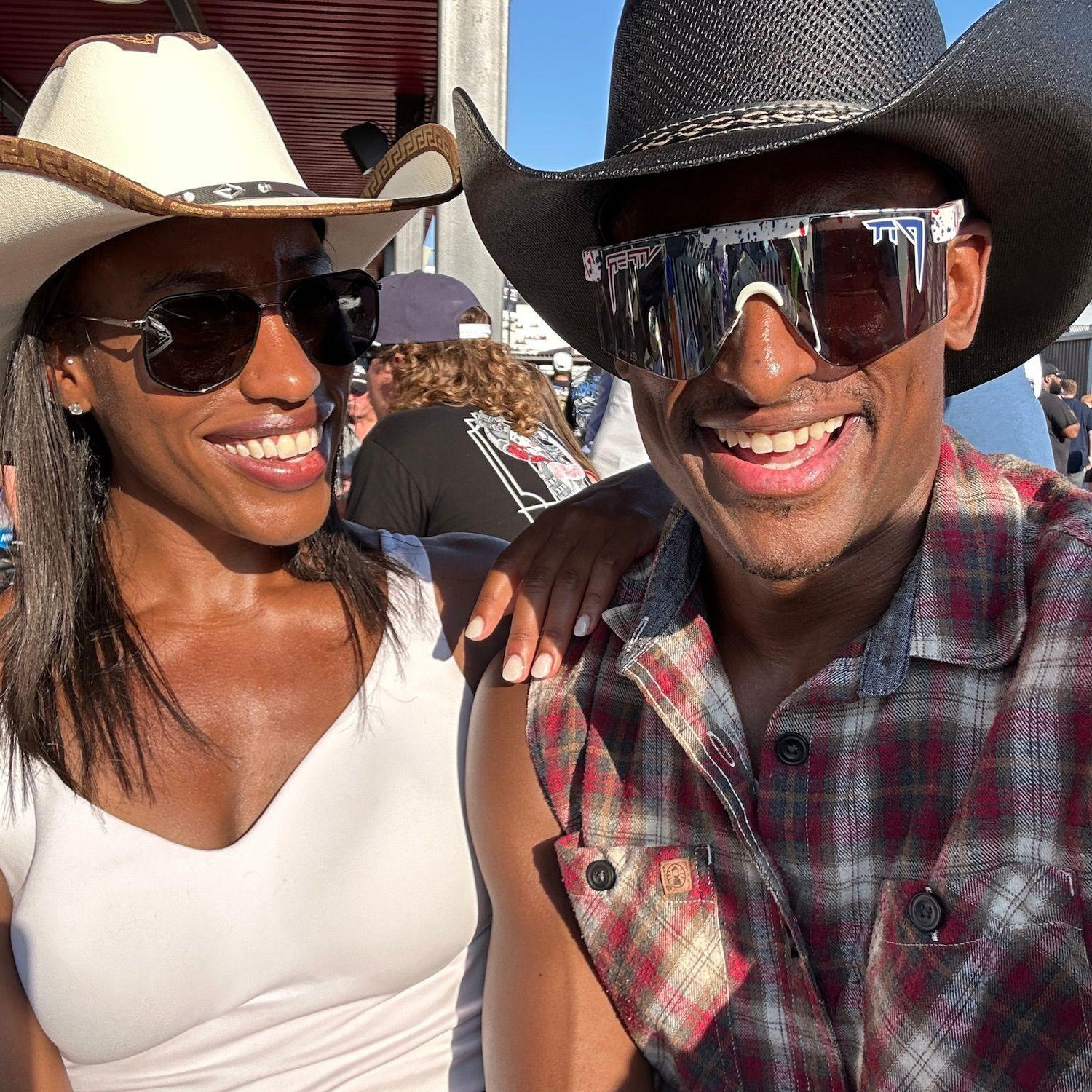 Austin & Taylor take on NASCAR at the Richmond Raceway.