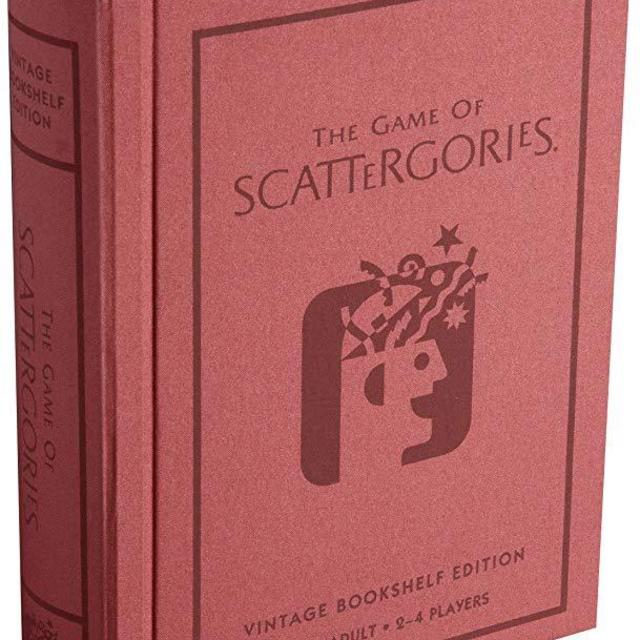 Winning Solutions Scattergories Linen Book Vintage Edition Board Games