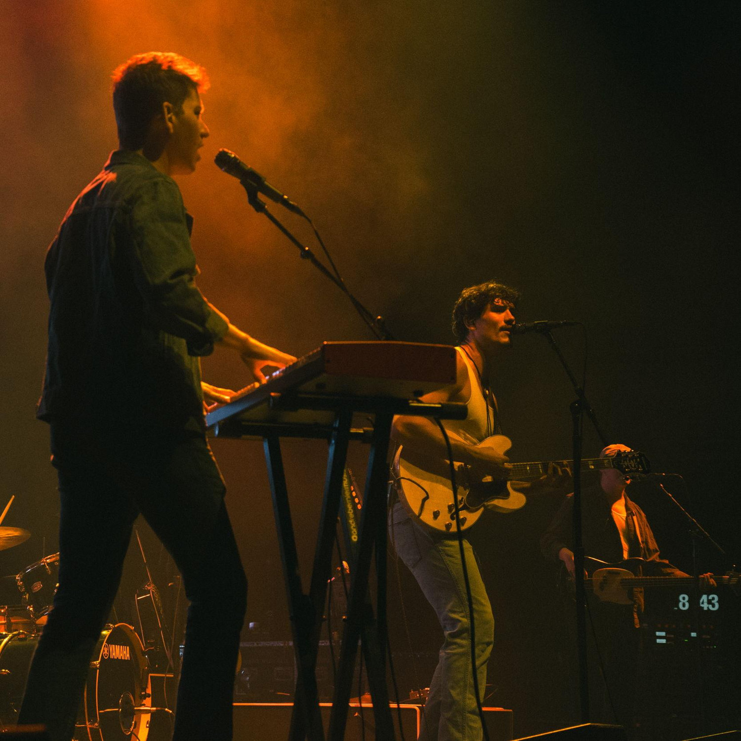 Andre, Carter & Reed on stage performing
