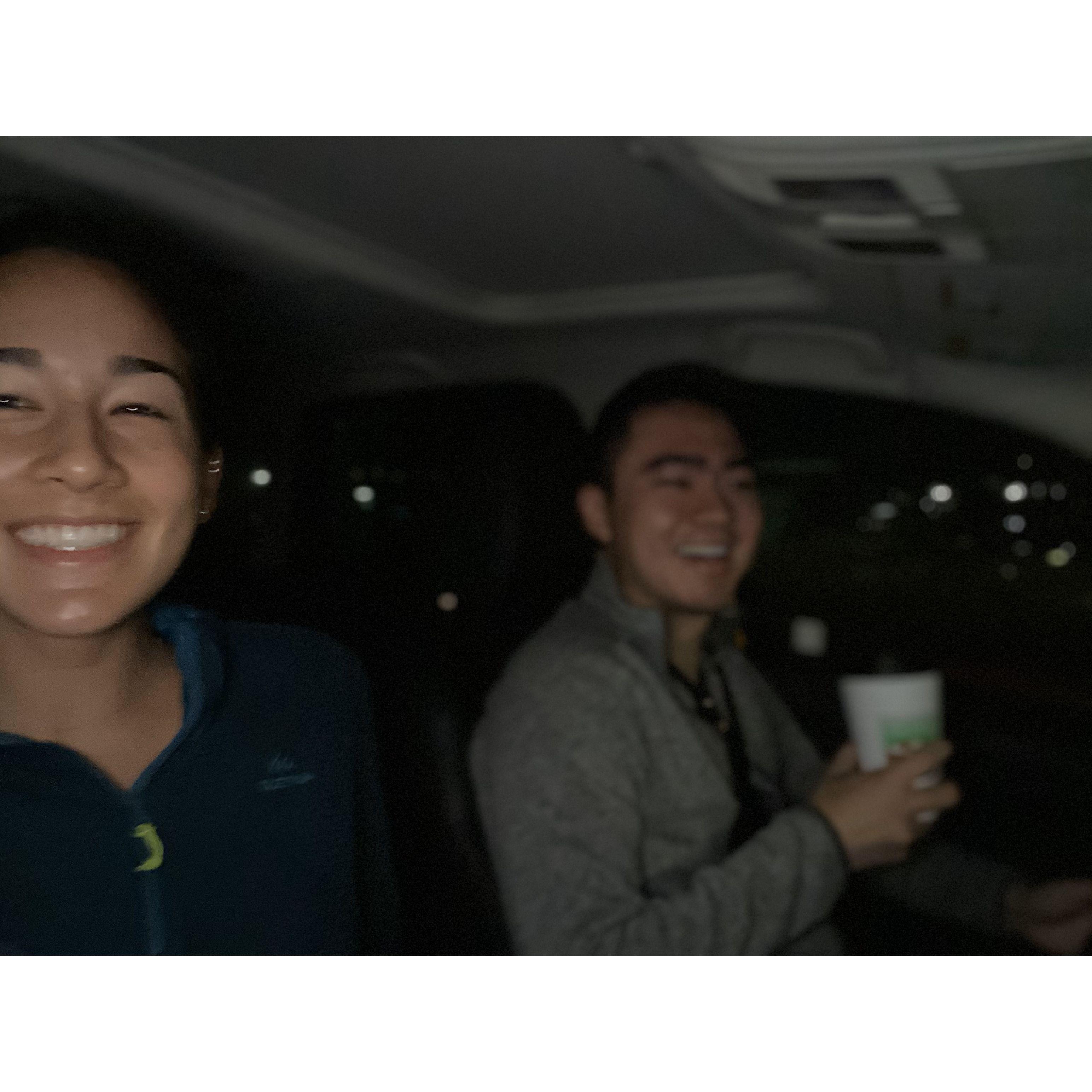 Our first spontaneous trip to White Mountains!