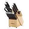 Farberware® Self-Sharpening 15-pc. Knife Block Set with EdgeKeeper Technology