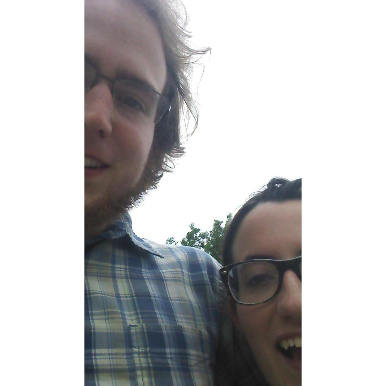 This is the first photo of both of us I have