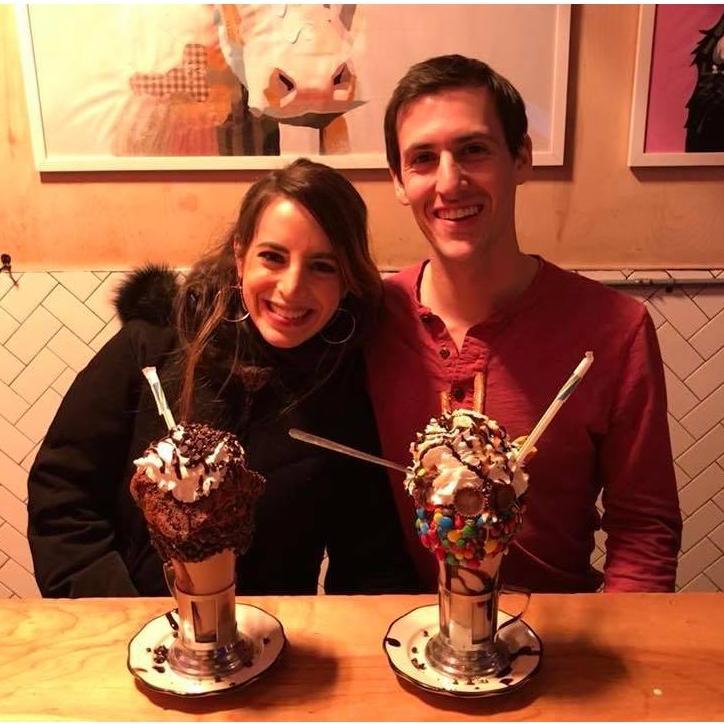 One thing Ron and Melissa love to do together, eat sweets!