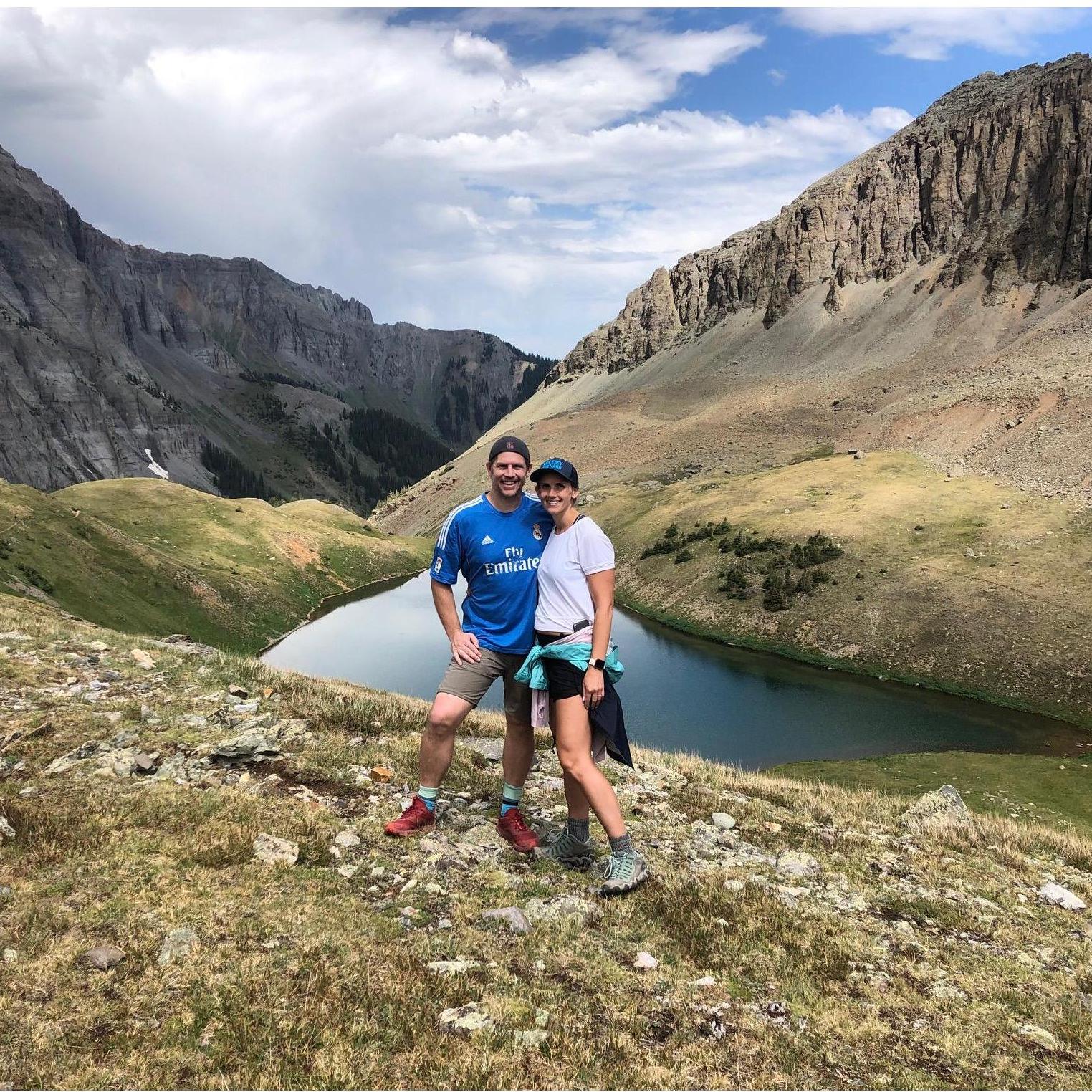Blue Lakes CO, Mt Sneffels