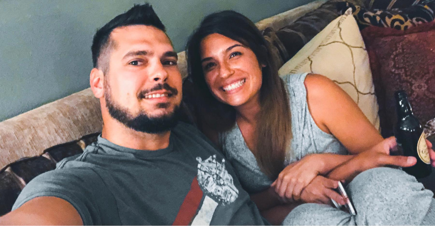 Our first selfie as a couple!