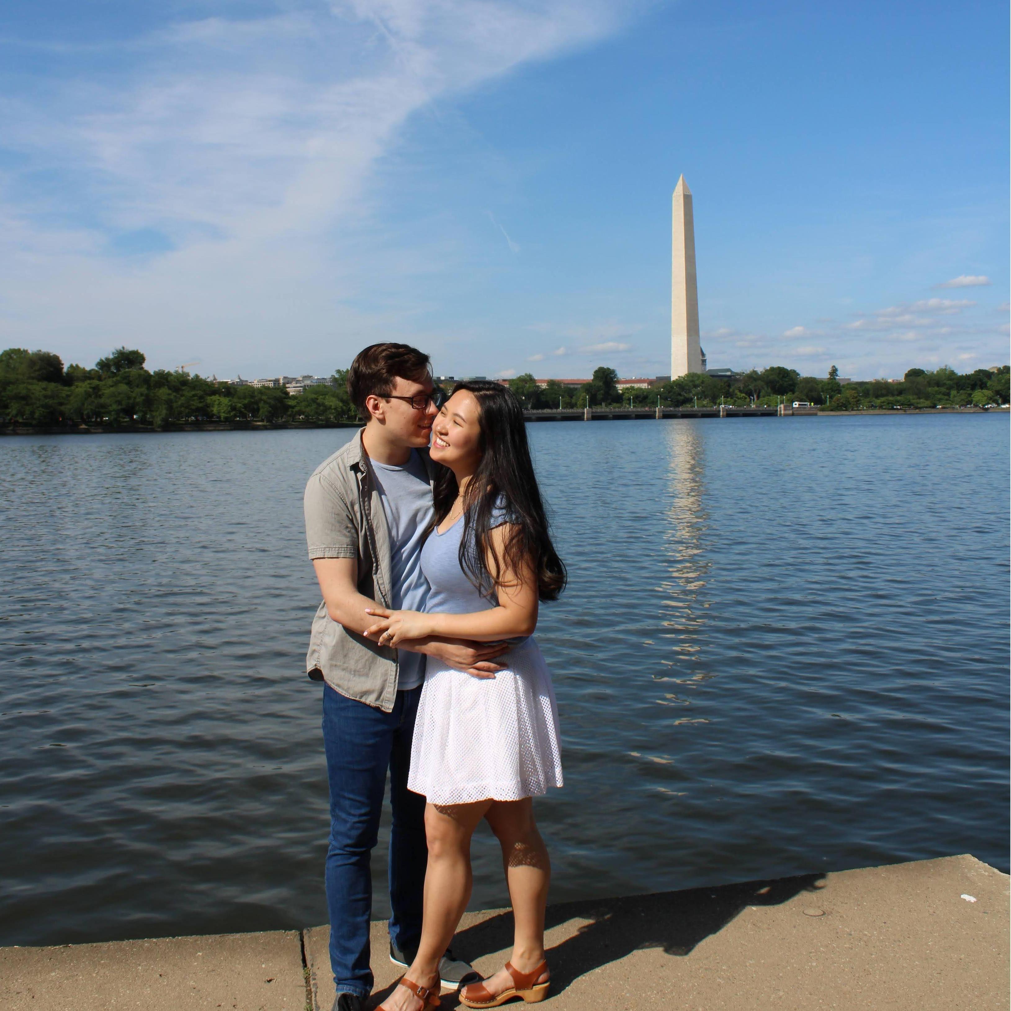 May 2023 - DC engagement photos