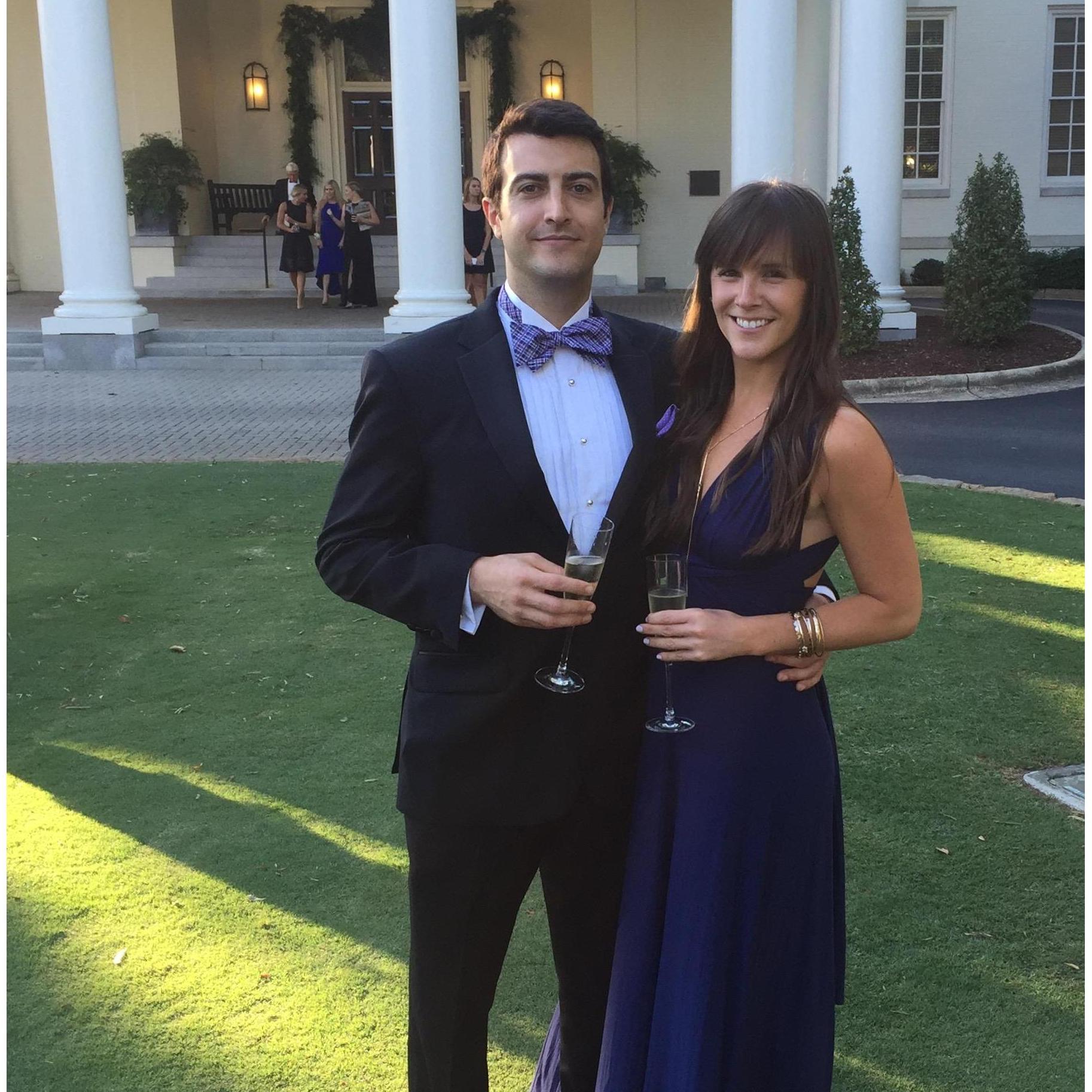 The first wedding we ever attended together.