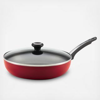 High Performance Nonstick Covered Deep Skillet