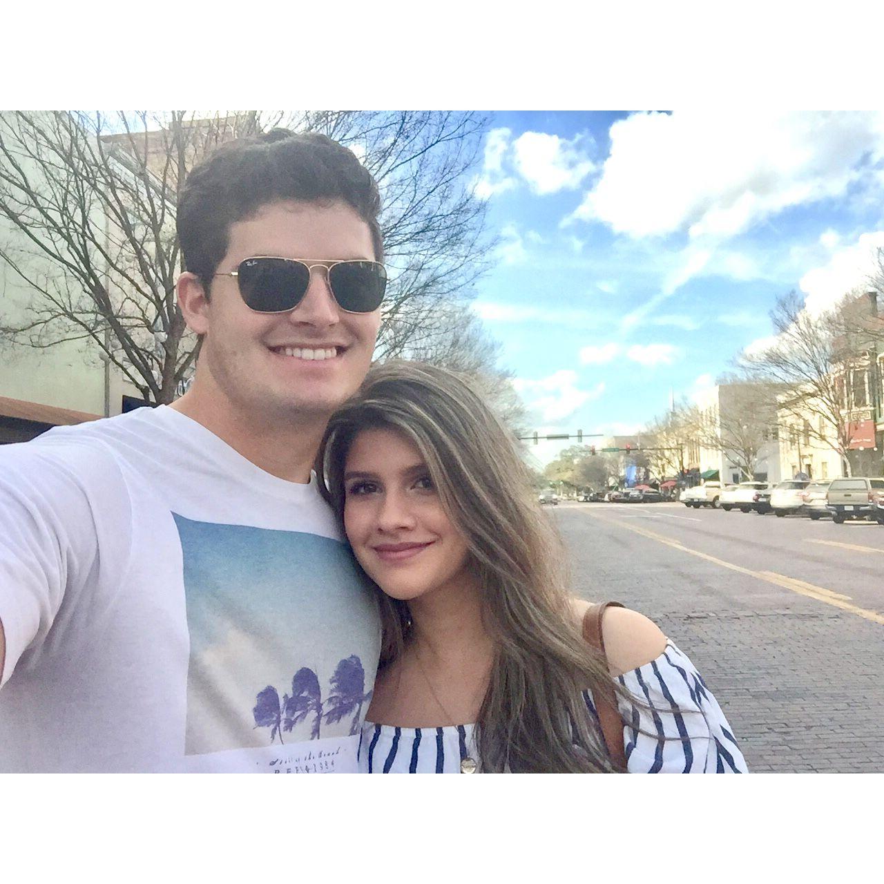Our first Road Trip, got to visit Thomasville,GA - Fall 2017