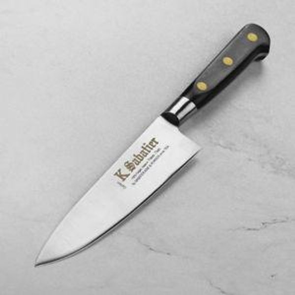 K Sabatier Au Carbone Bolsterless 5.75" Chef's Knife