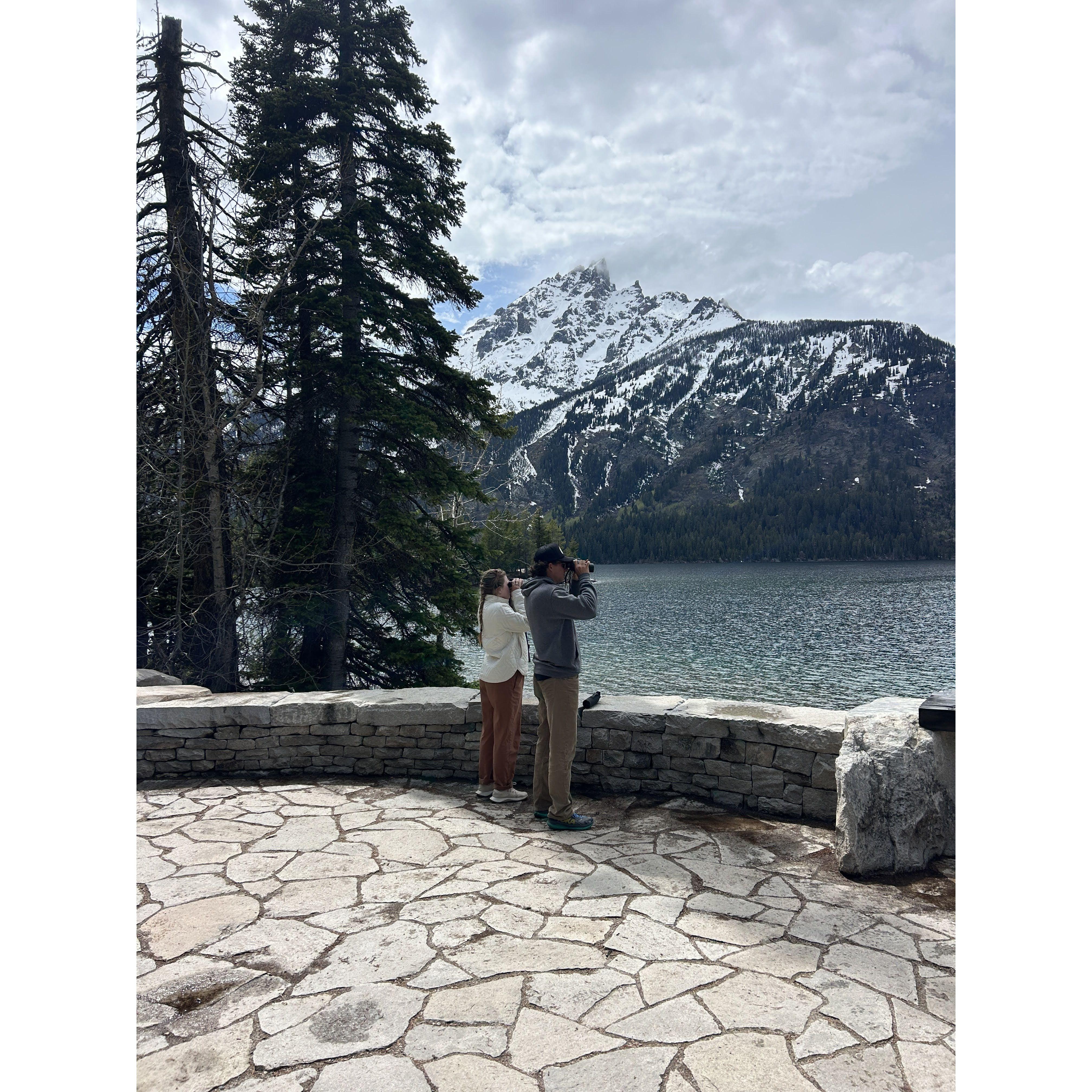 those who look through binos together stay together