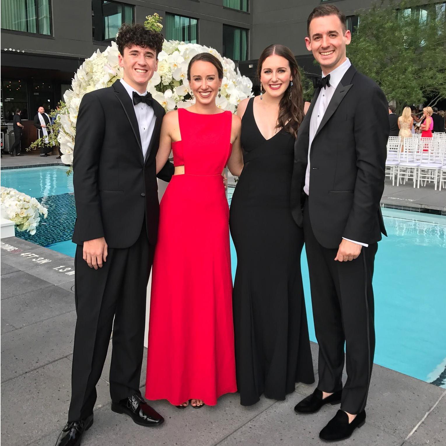 The Mullen siblings: Matthew, Katherine, Allie, and Andrew